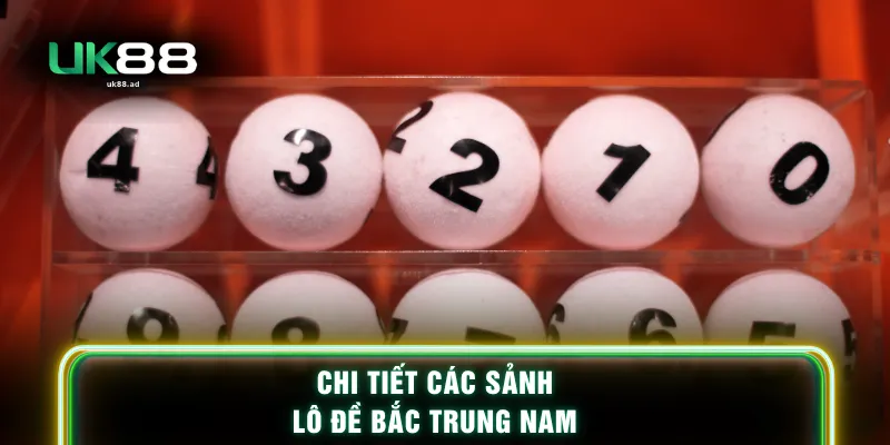 Chi tiết các sảnh lô đề Bắc Trung Nam