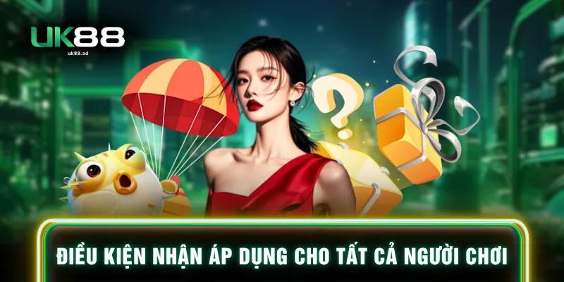 Điều kiện nhận áp dụng cho tất cả người chơi
