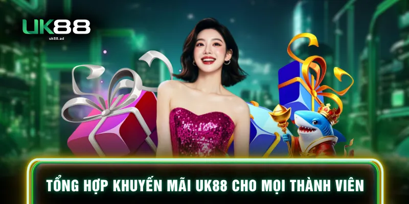 Tổng hợp khuyến mãi UK88 cho mọi thành viên